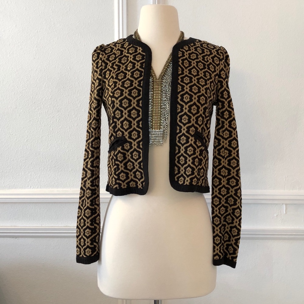 Frenchi short cardigan top
